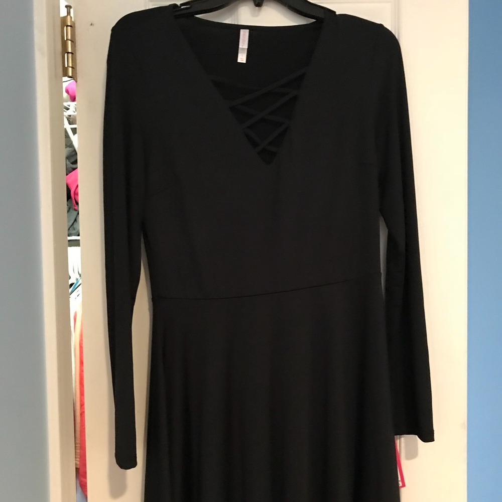 NWT Large Xhilaration Black Dress
